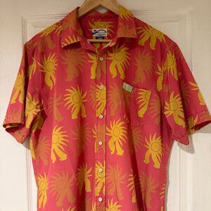Party shirt international- Moonwalkers Stretch Tech, Size Large Bike shirt